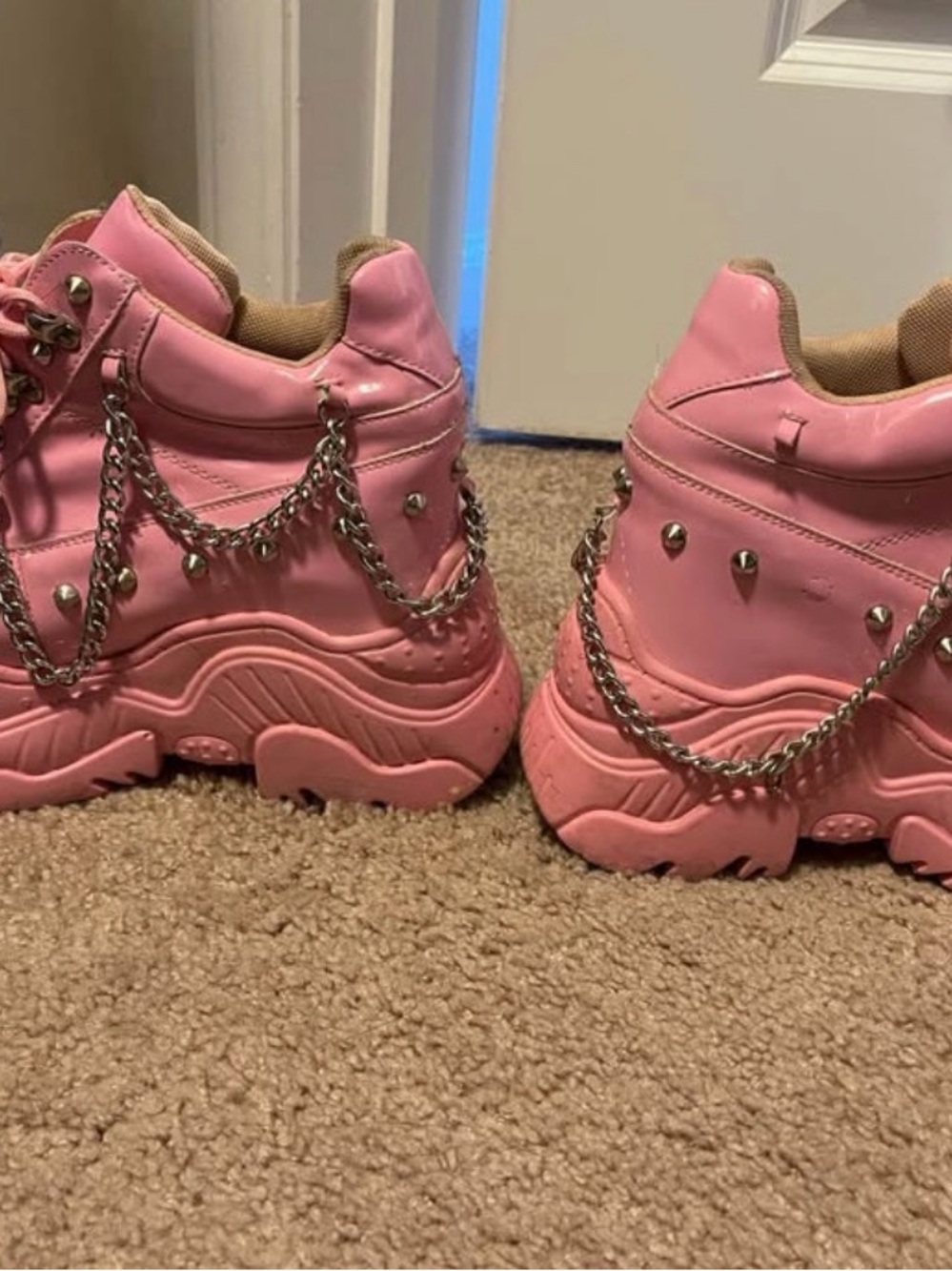 SPACE CANDY PLATFORM SNEAKERS WITH STUDS - Picture 6 of 8